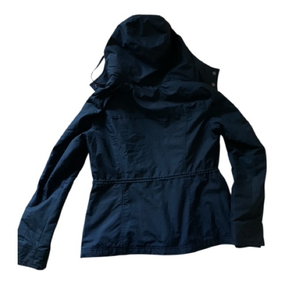 Abercrombie & Fitch All Season Weather Warrior Full Zip Jacket Women Size M Navy - Picture 2 of 6
